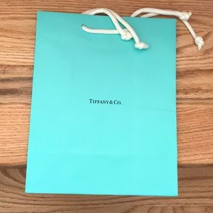Tiffany robin egg blue shopping bags